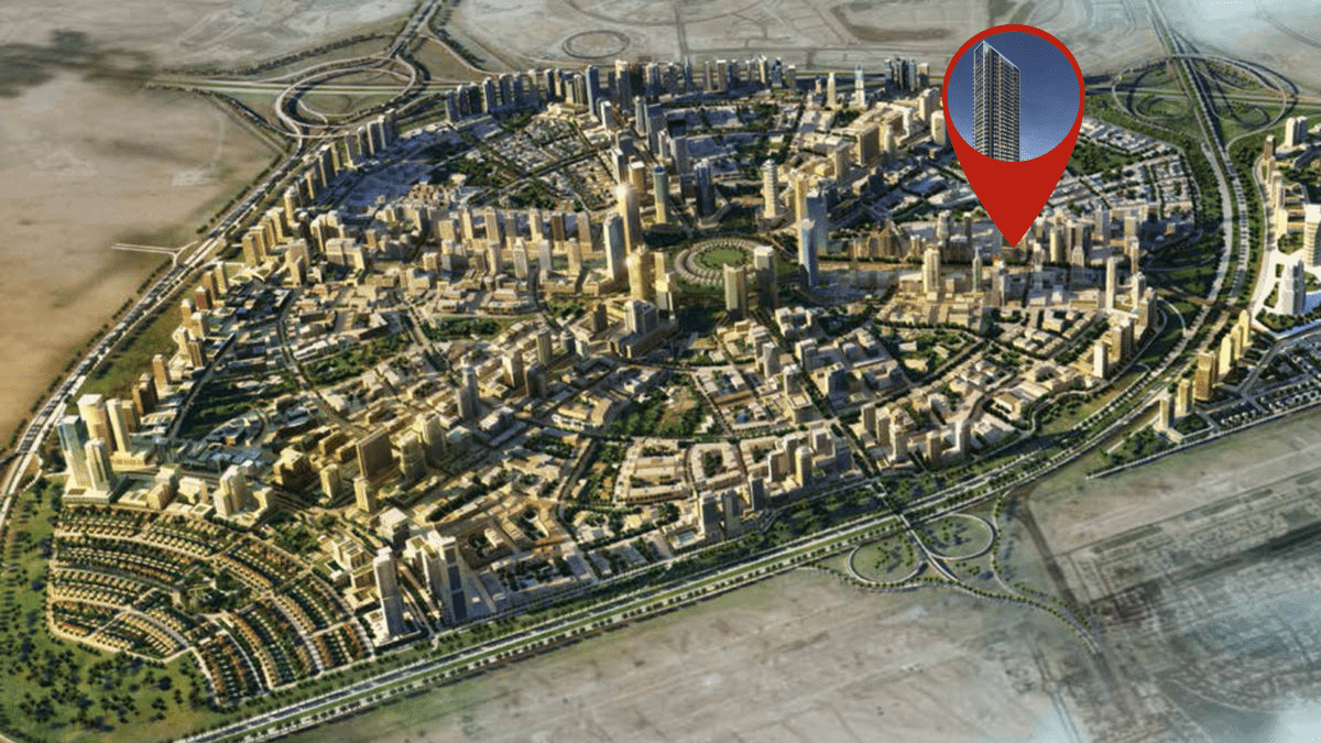 Violet Tower by Dubai Investments, image 9 of 13. Render supplied by developer.