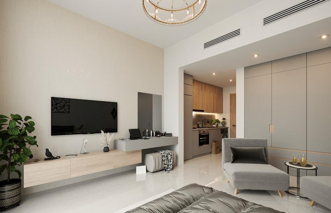 Violet Tower by Dubai Investments, image 4 of 13. Render supplied by developer.