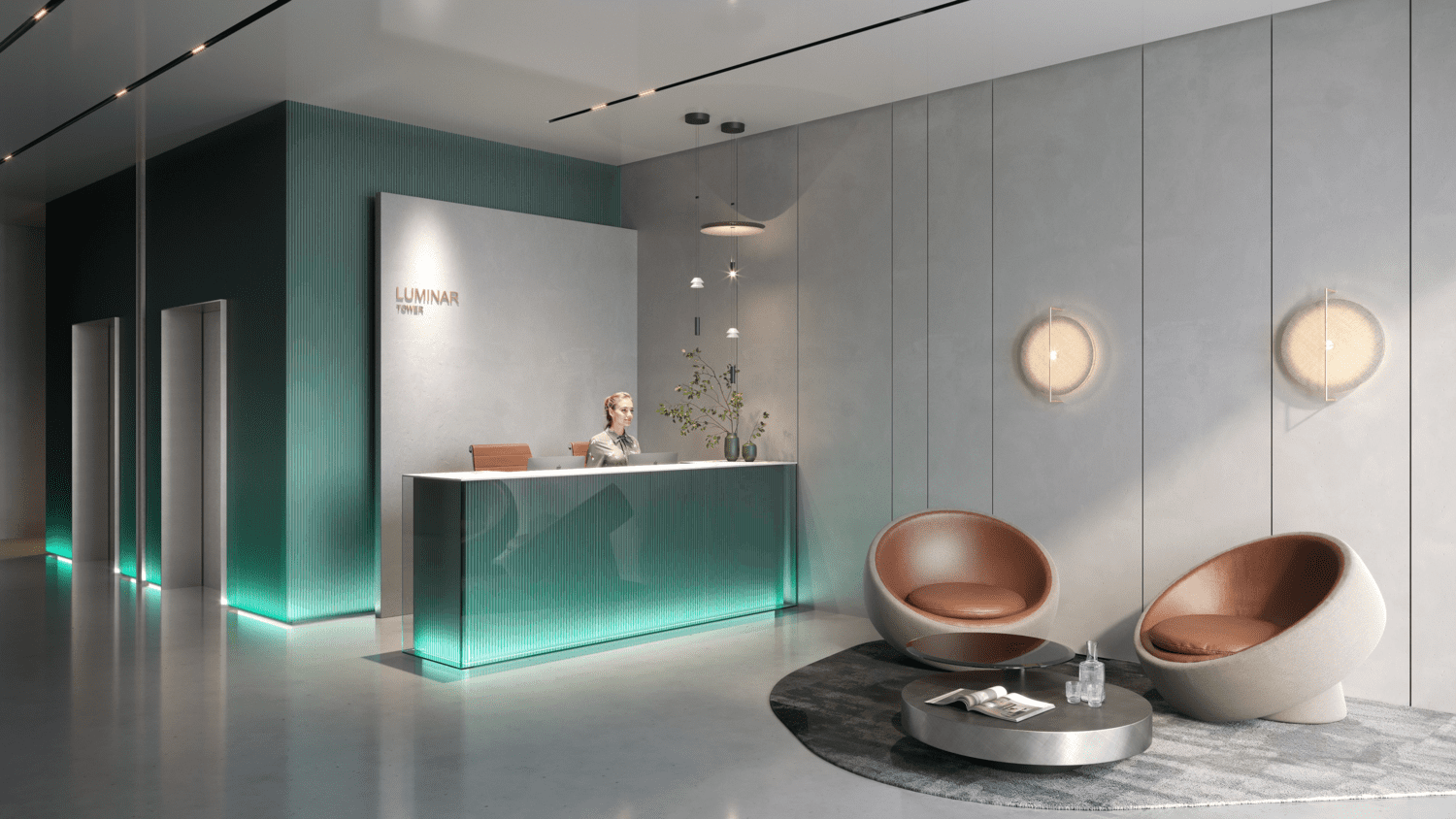 LUM1NAR by Object One, image 13 of 13. Render supplied by developer.
