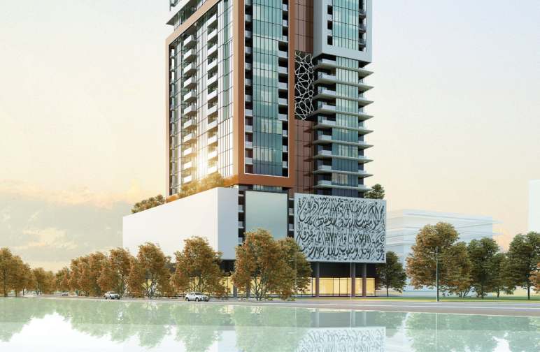 Faradis Tower by Tiger, image 1 of 17. Render supplied by developer.