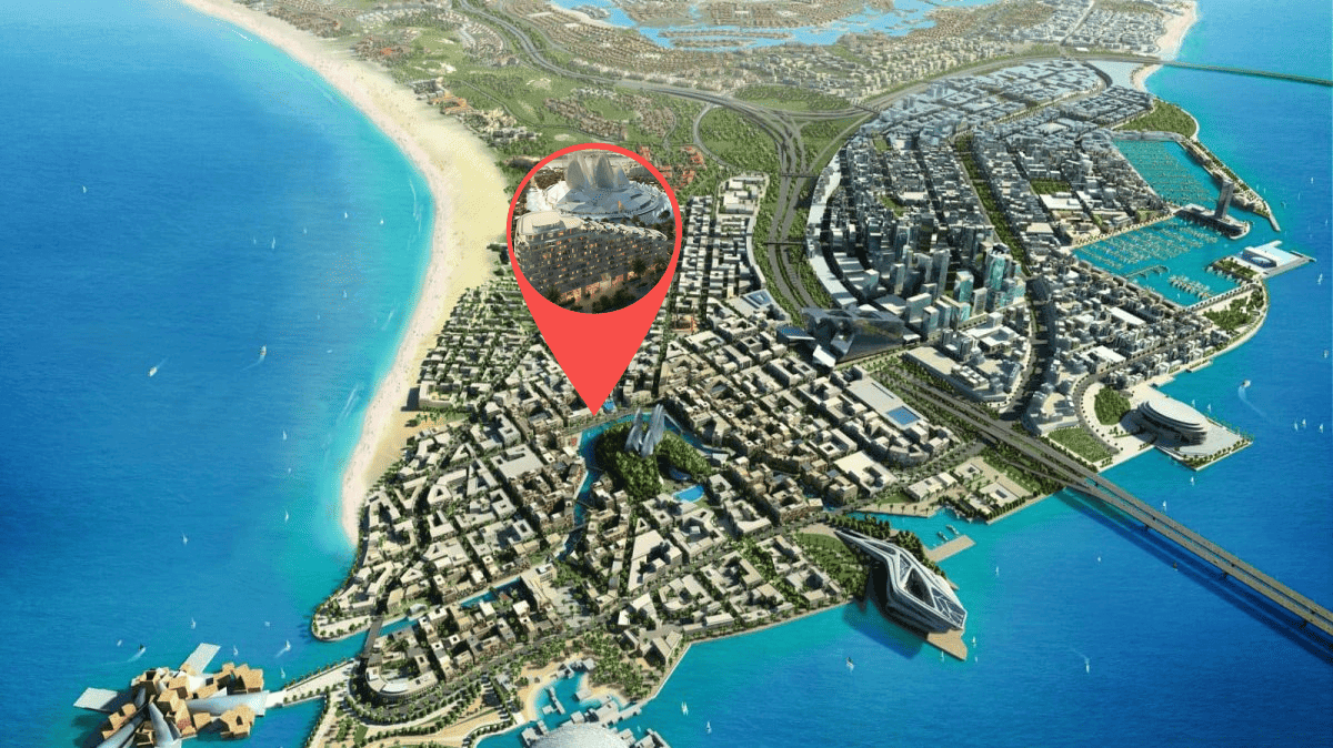Mandarin Oriental Residences by Aldar, image 7 of 7. Render supplied by developer.