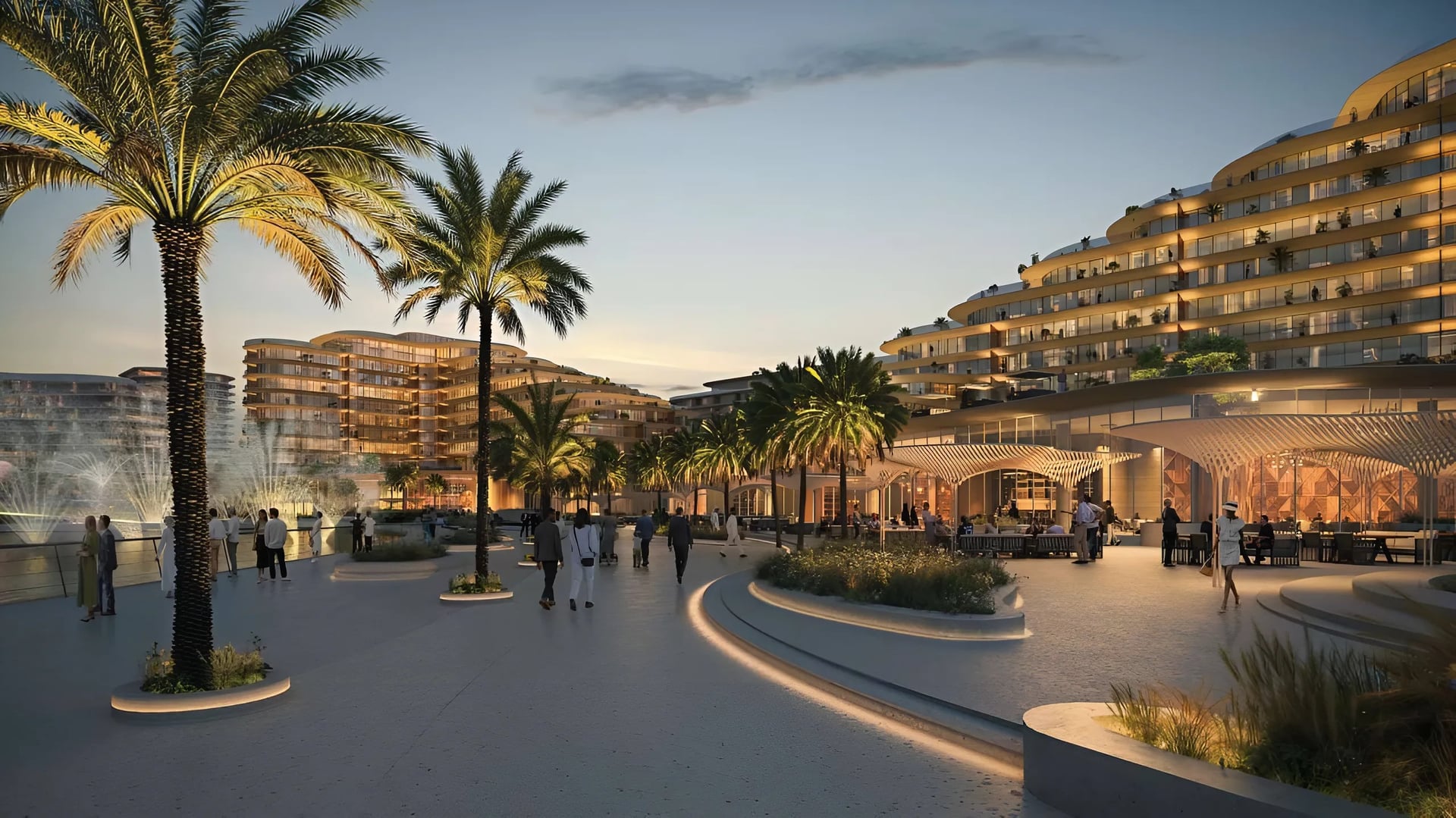 Mandarin Oriental Residences by Aldar, image 1 of 7. Render supplied by developer.