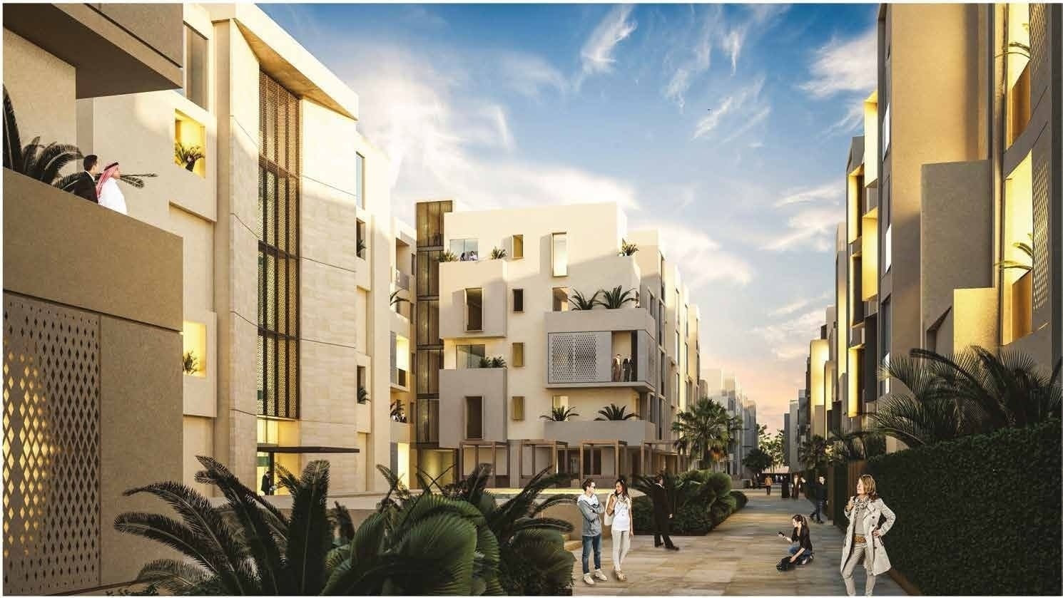 Nasayem Avenue by Dubai Investments, Mirdif. Render supplied by developer.