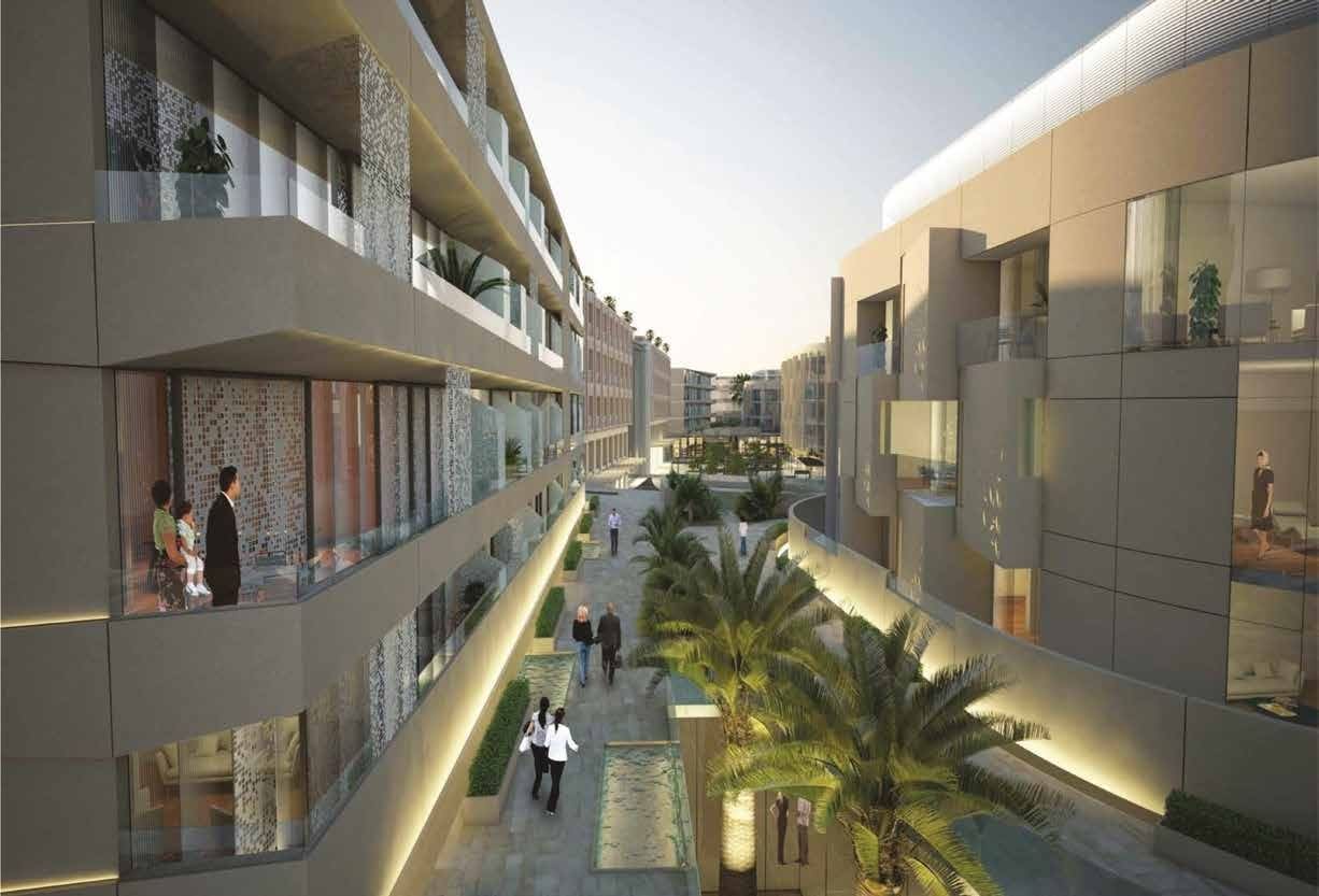 Janayen Avenue by Dubai Investments, Mirdif. Render supplied by developer.