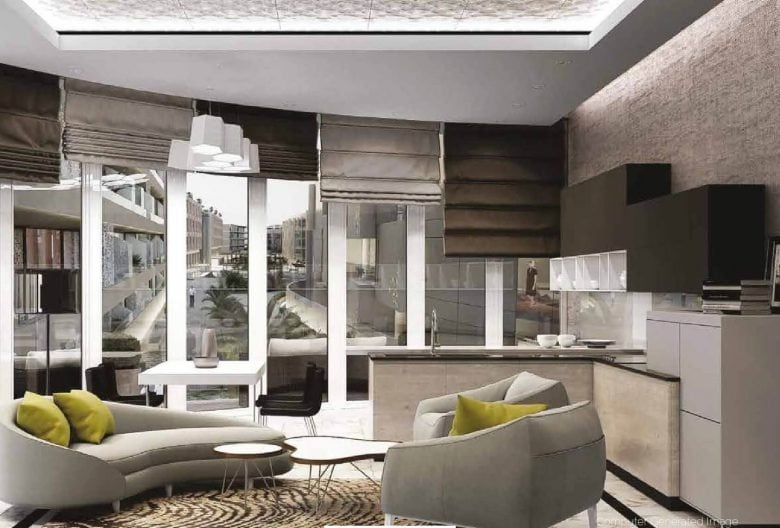 Janayen Avenue by Dubai Investments, image 1 of 2. Render supplied by developer.
