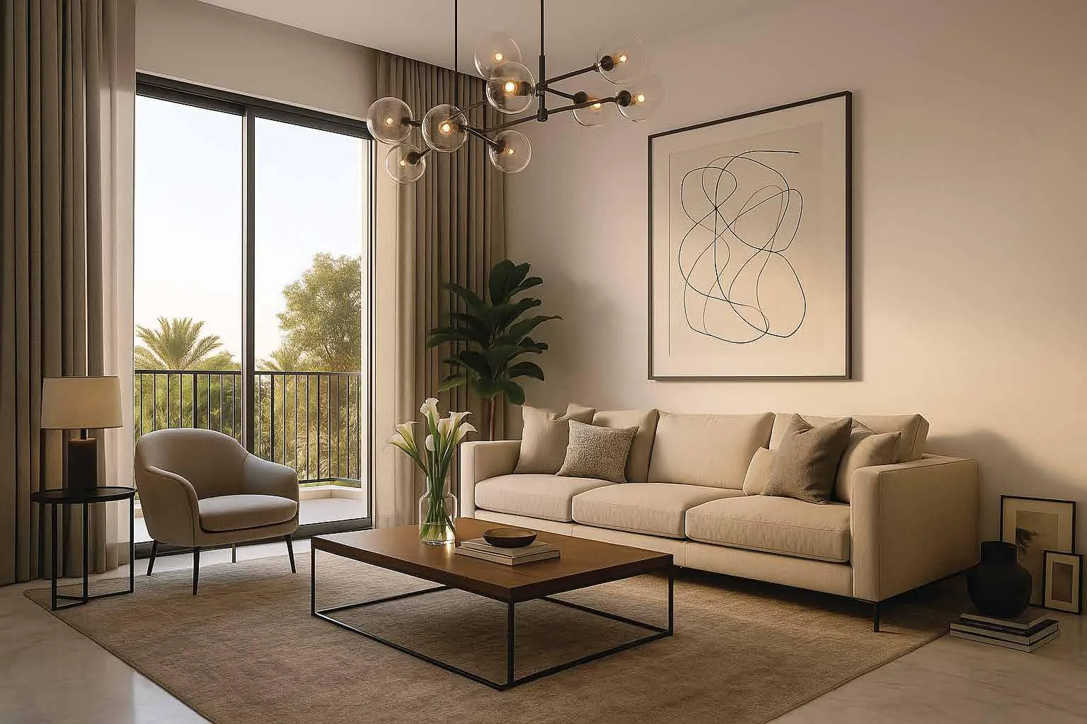 Asayel Avenue by Dubai Investments, image 6 of 8. Render supplied by developer.