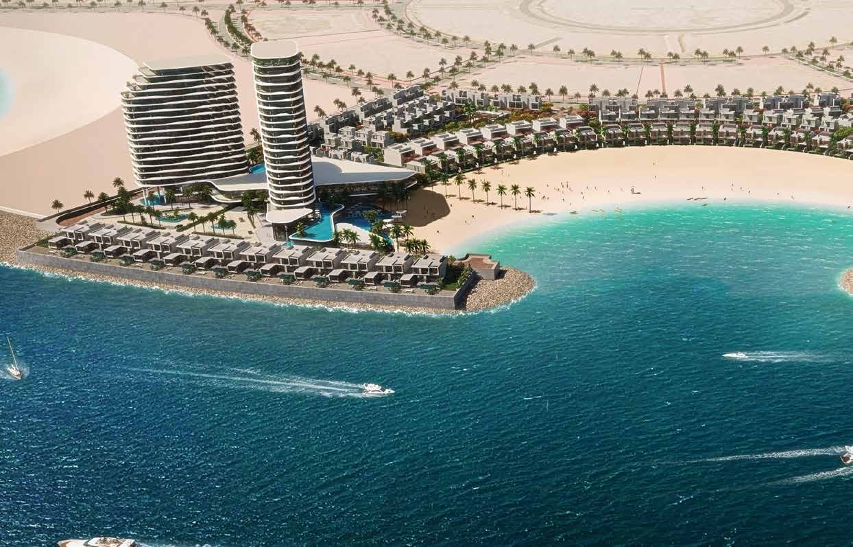 Danah Bay by Dubai Investments, image 1 of 15. Render supplied by developer.