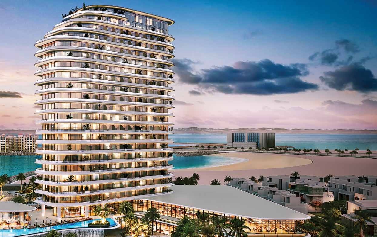 Danah Bay by Dubai Investments, image 4 of 15. Render supplied by developer.