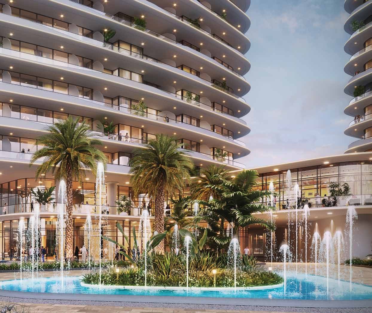 Danah Bay by Dubai Investments, image 5 of 15. Render supplied by developer.