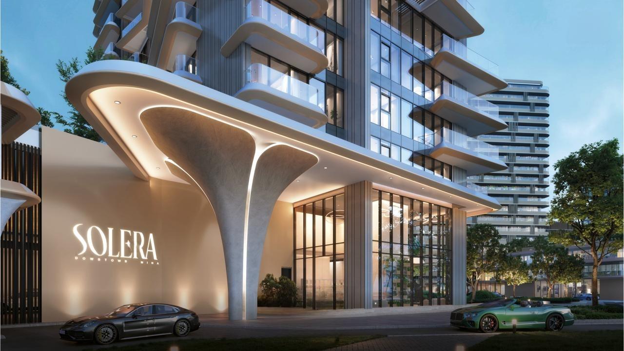 Solera Downtown Mina by RAK Properties, image 3 of 10. Render supplied by developer.