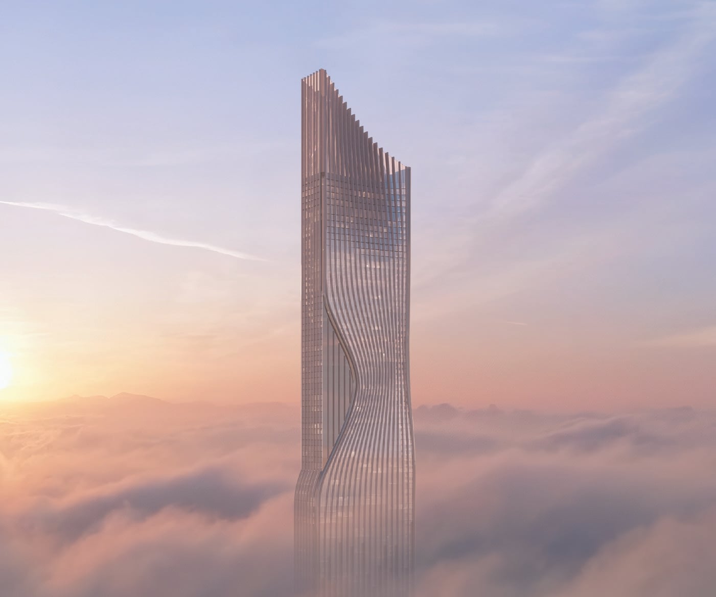 Tiger Sky Tower, image 1 of 18. Render supplied by developer.