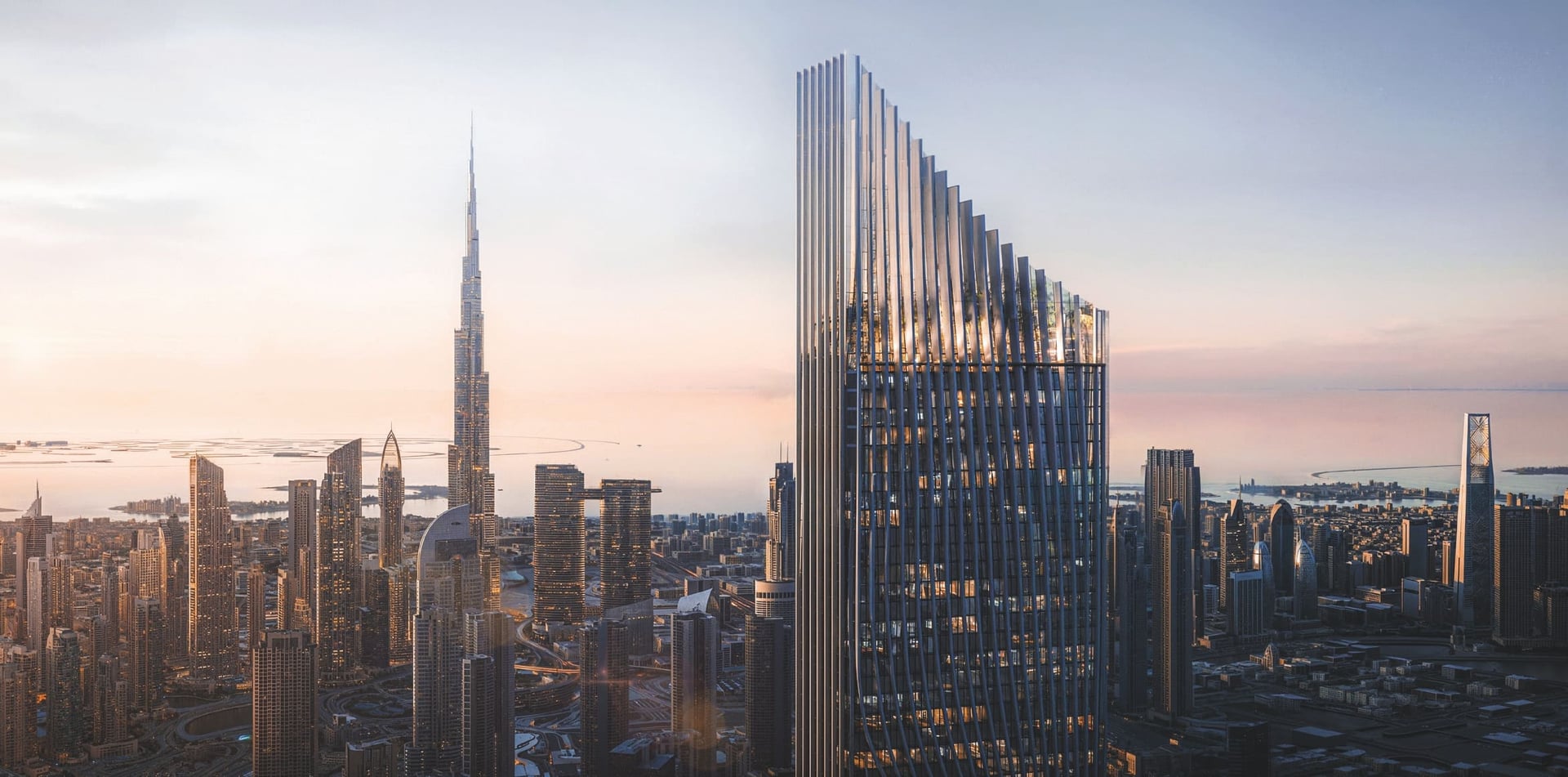 Tiger Sky Tower by Tiger, Business Bay. Render supplied by developer.