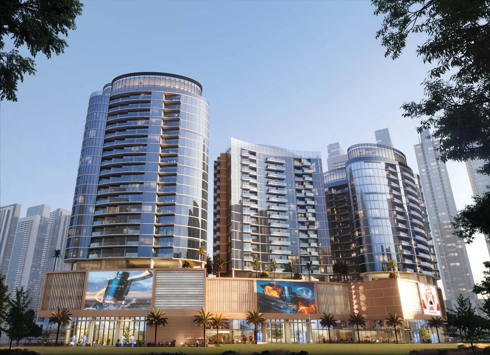 Orchid Towers Phase 1 by Tiger, image 1 of 22. Render supplied by developer.