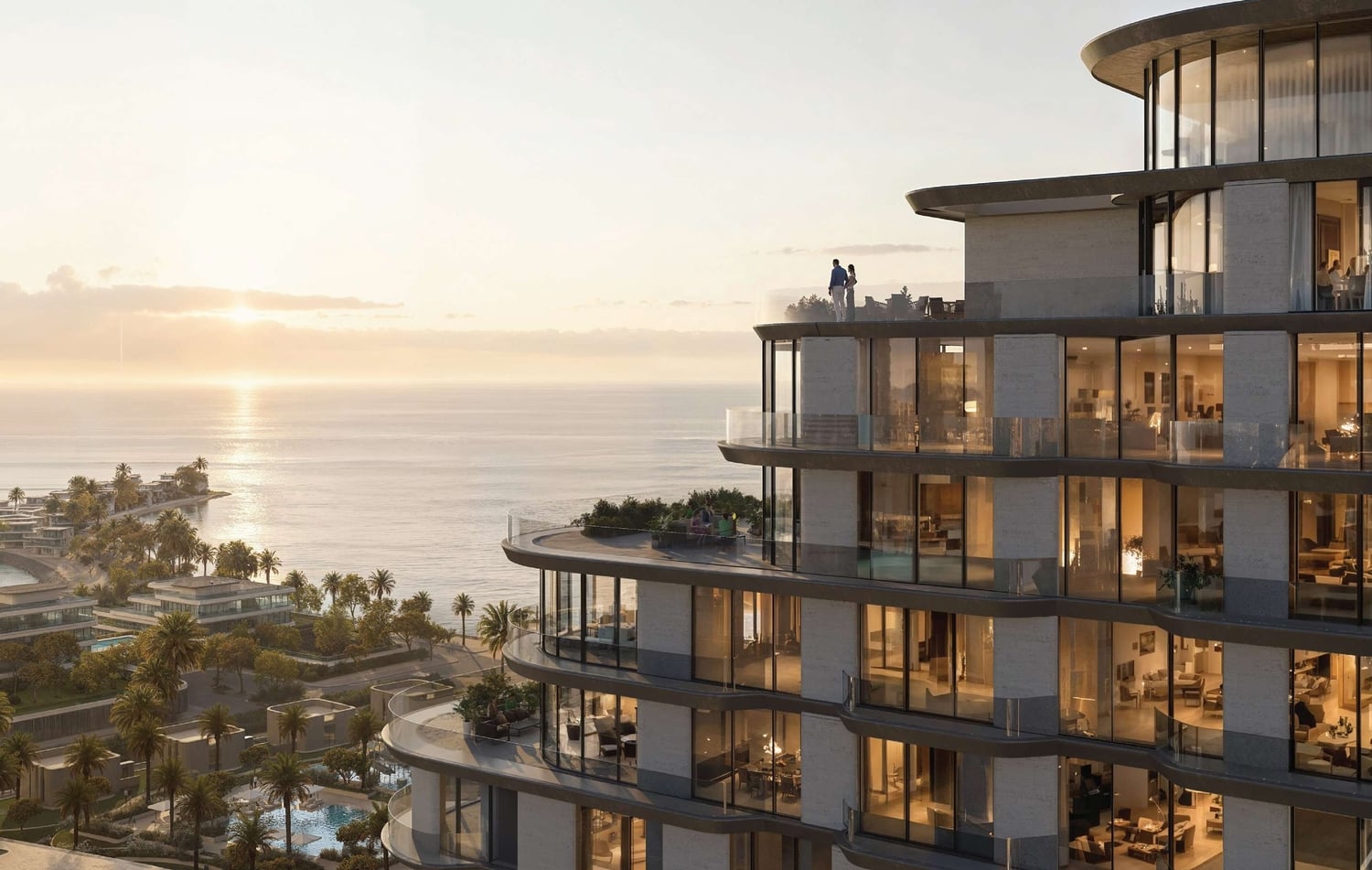 Mirasol II by RAK Properties, image 2 of 12. Render supplied by developer.