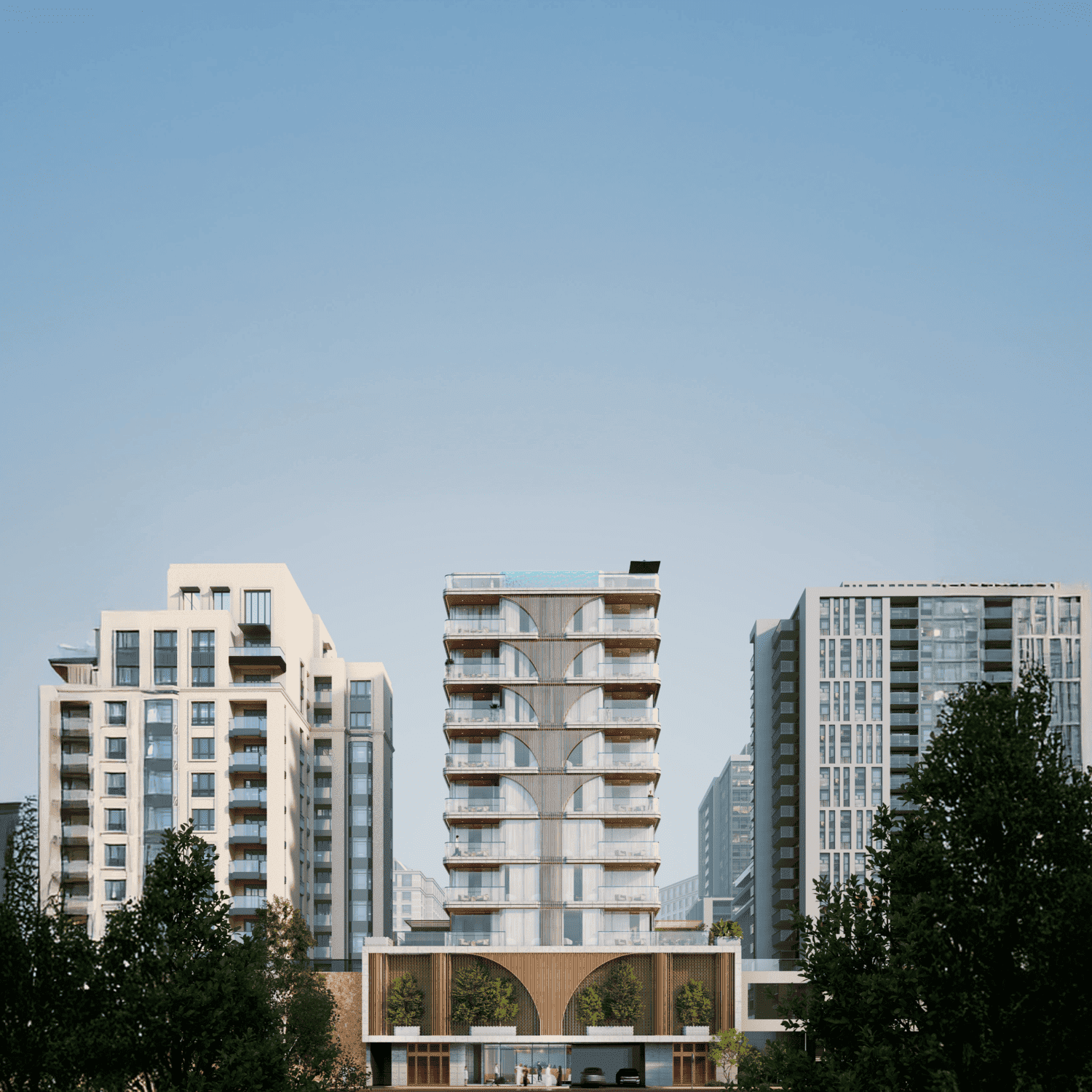 Whitestone Residences by Axiom Prime Real Estate Development, image 2 of 20. Render supplied by developer.