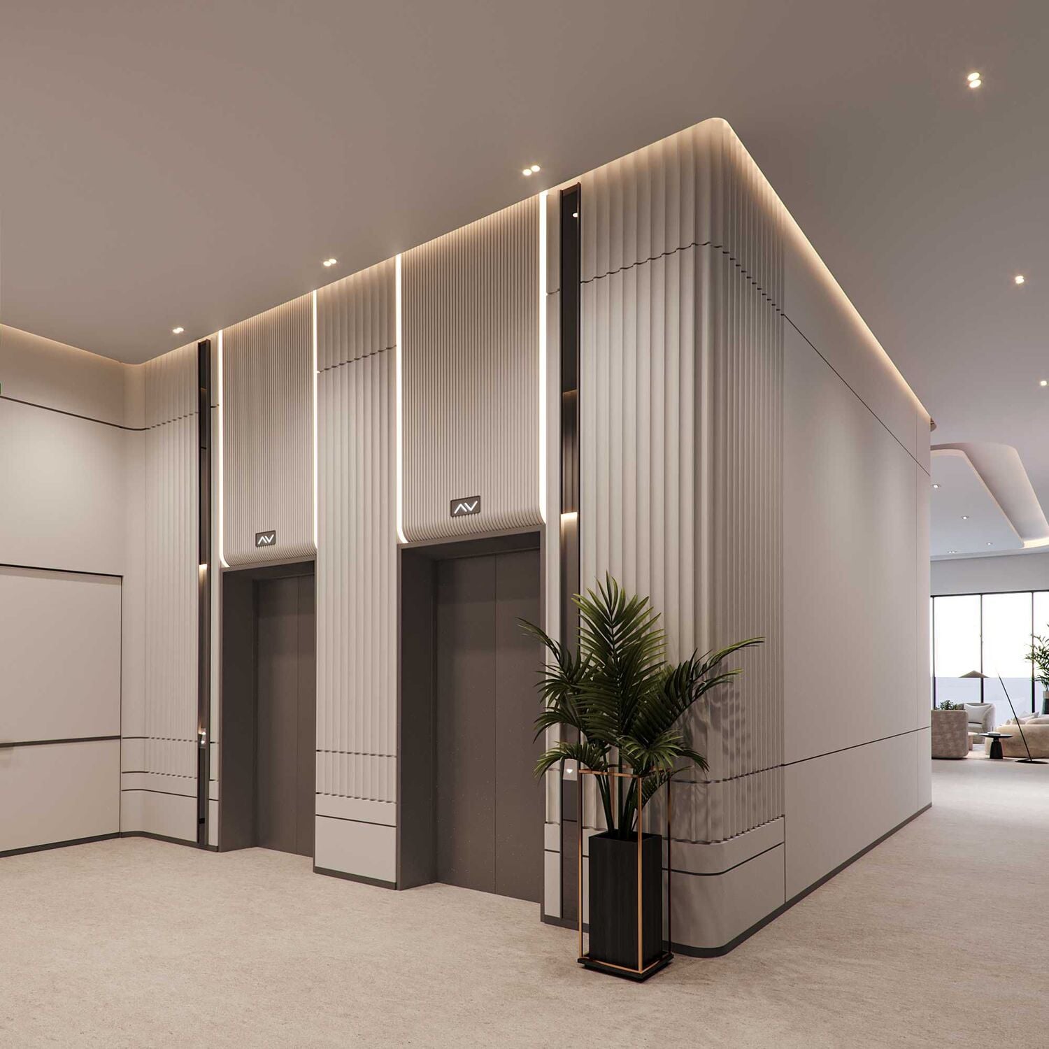 SquareX One by Tasmeer Indigo Properties, image 9 of 9. Render supplied by developer.