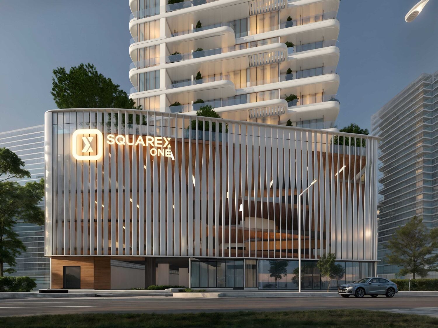SquareX One by Tasmeer Indigo Properties, image 2 of 9. Render supplied by developer.