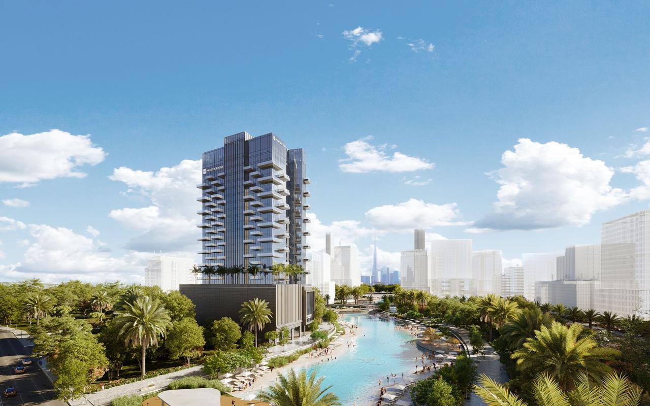 The Waterway by Prestige One, image 1 of 17. Render supplied by developer.