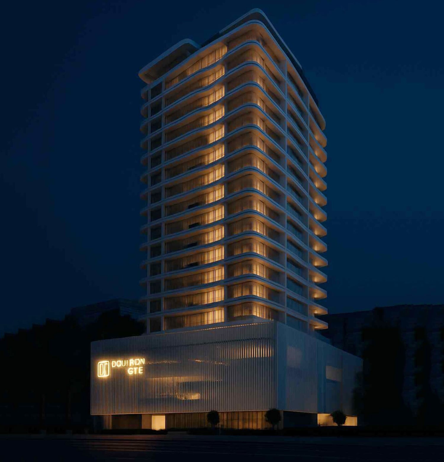 SquareX One by Tasmeer Indigo Properties, image 3 of 9. Render supplied by developer.