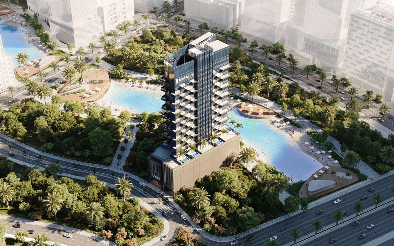 The Waterway by Prestige One, image 2 of 17. Render supplied by developer.