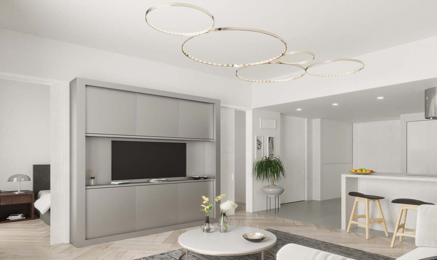 Al Mahra Residence by Siadah Development, image 1 of 9. Render supplied by developer.
