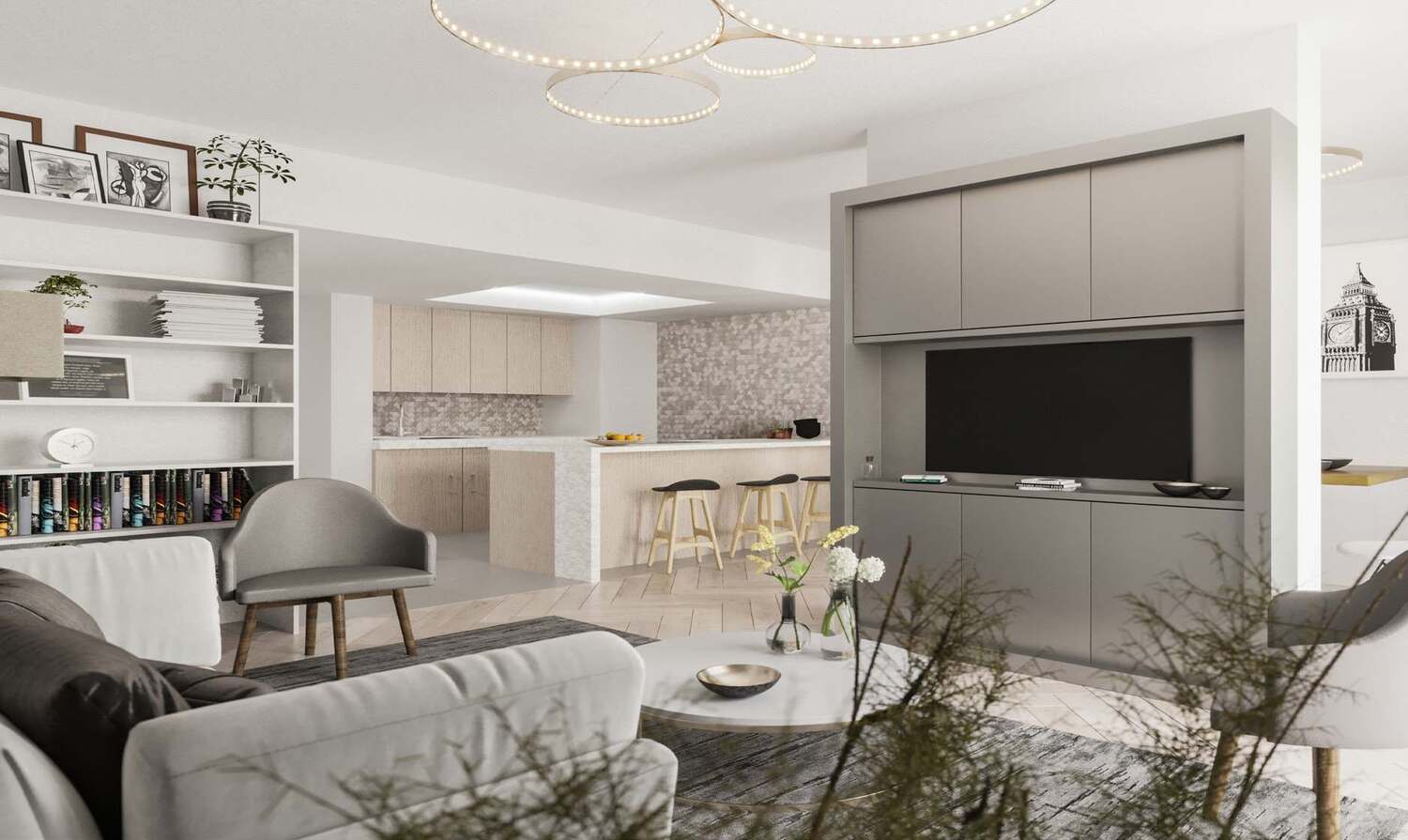 Al Mahra Residence by Siadah Development, image 2 of 9. Render supplied by developer.