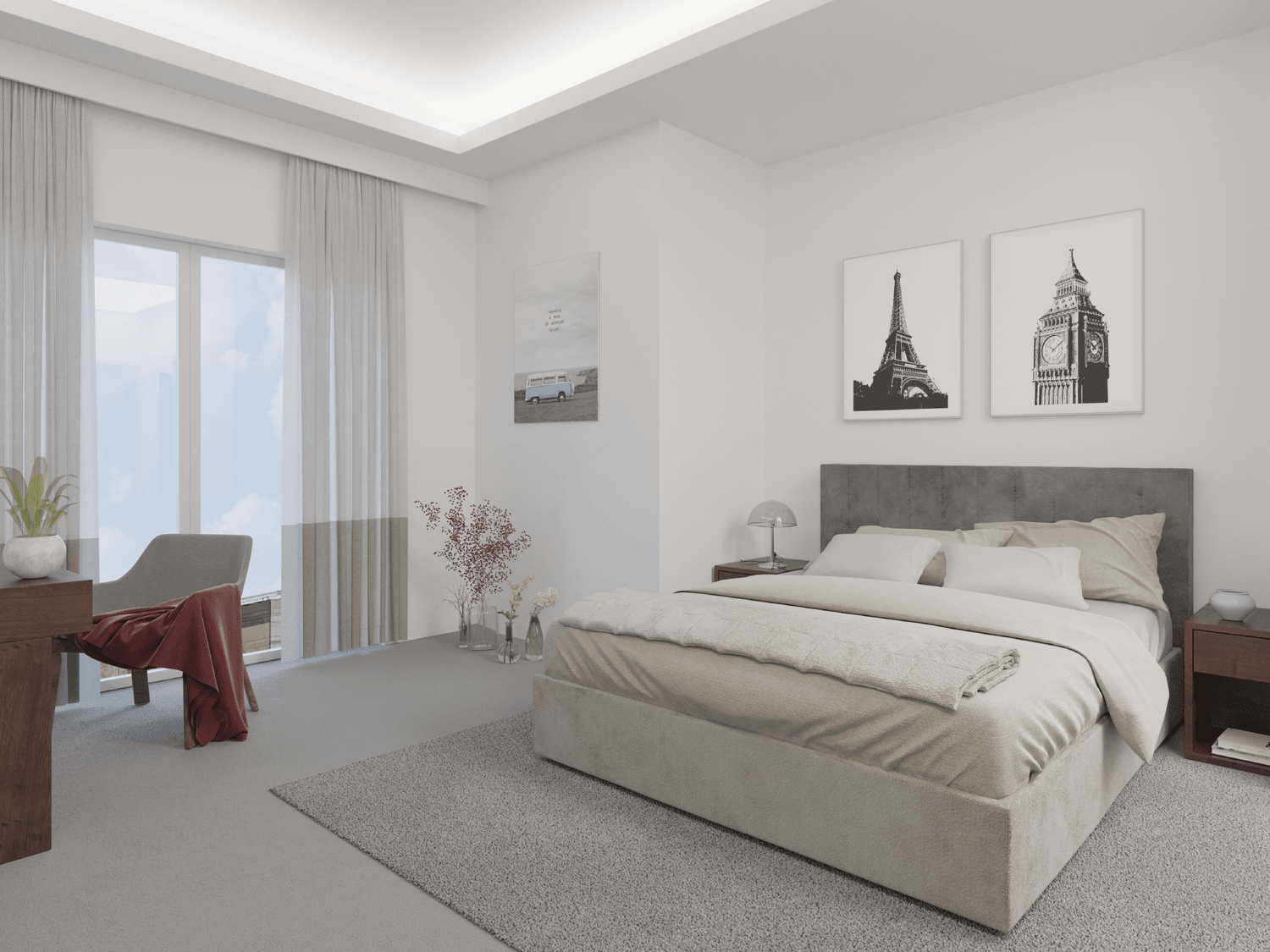 Al Mahra Residence by Siadah Development, image 6 of 9. Render supplied by developer.