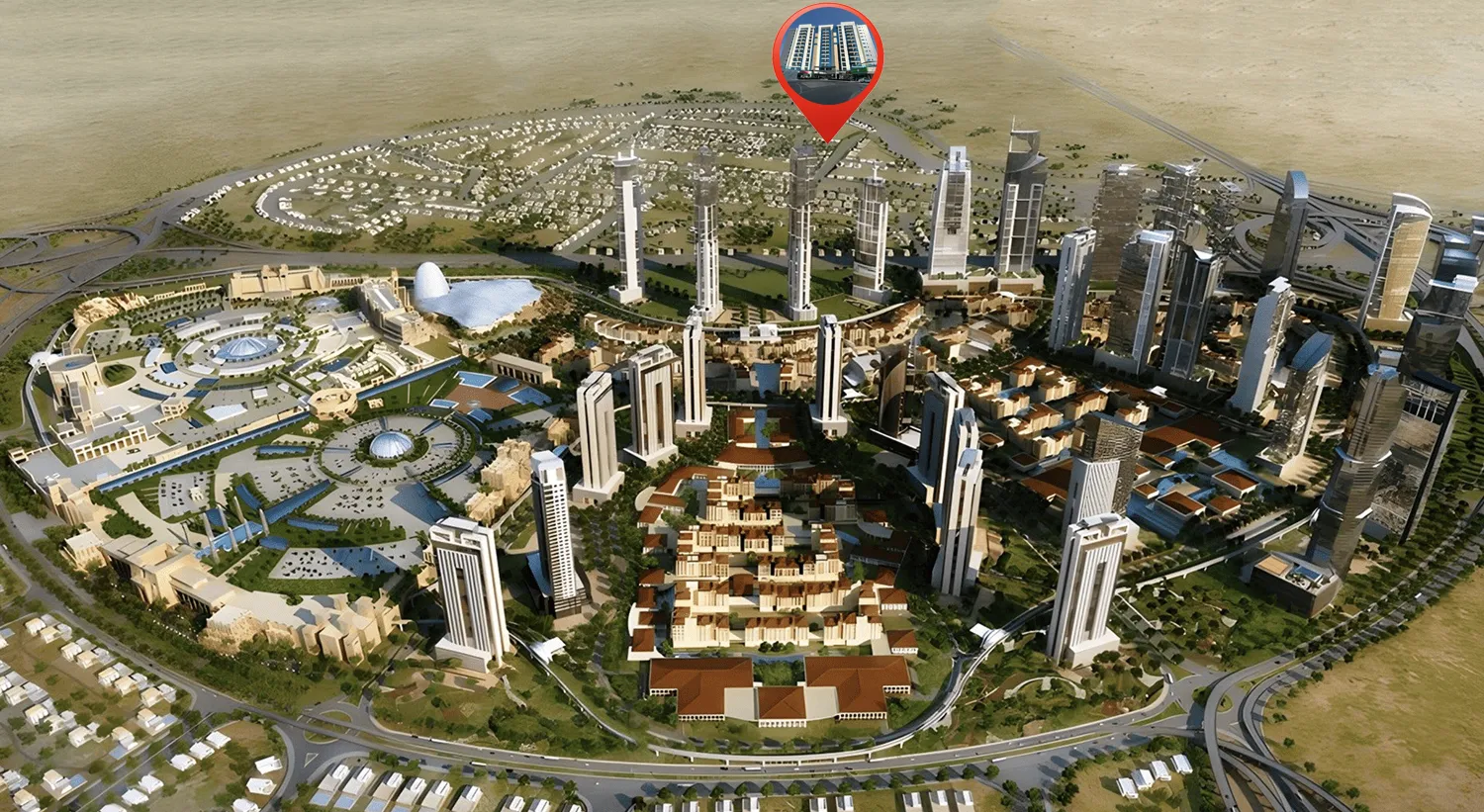Paradise View II by Dugasta, image 2 of 2. Render supplied by developer.