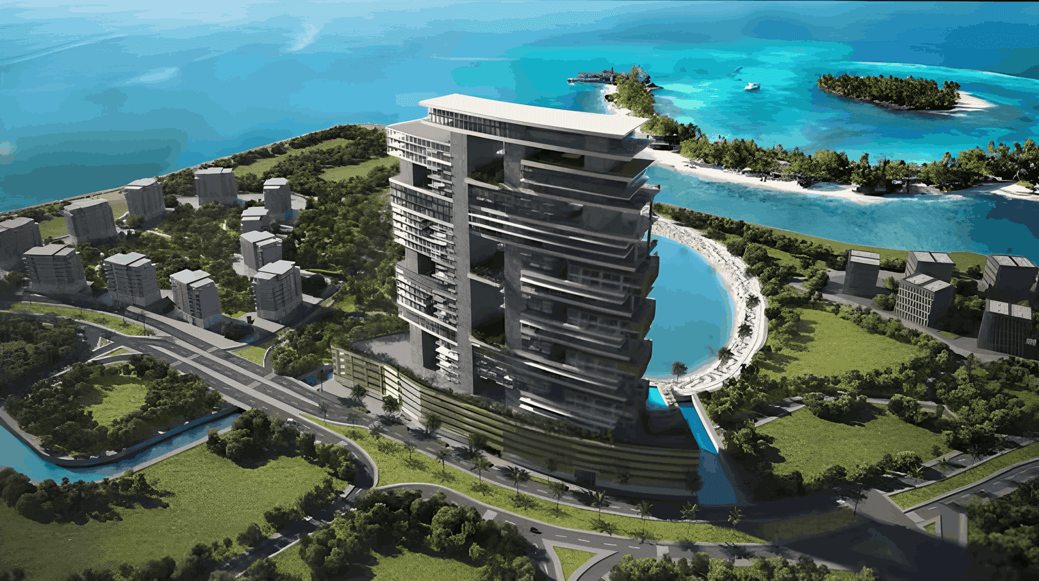 Radiant Marina Towers by Radiant, image 1 of 9. Render supplied by developer.