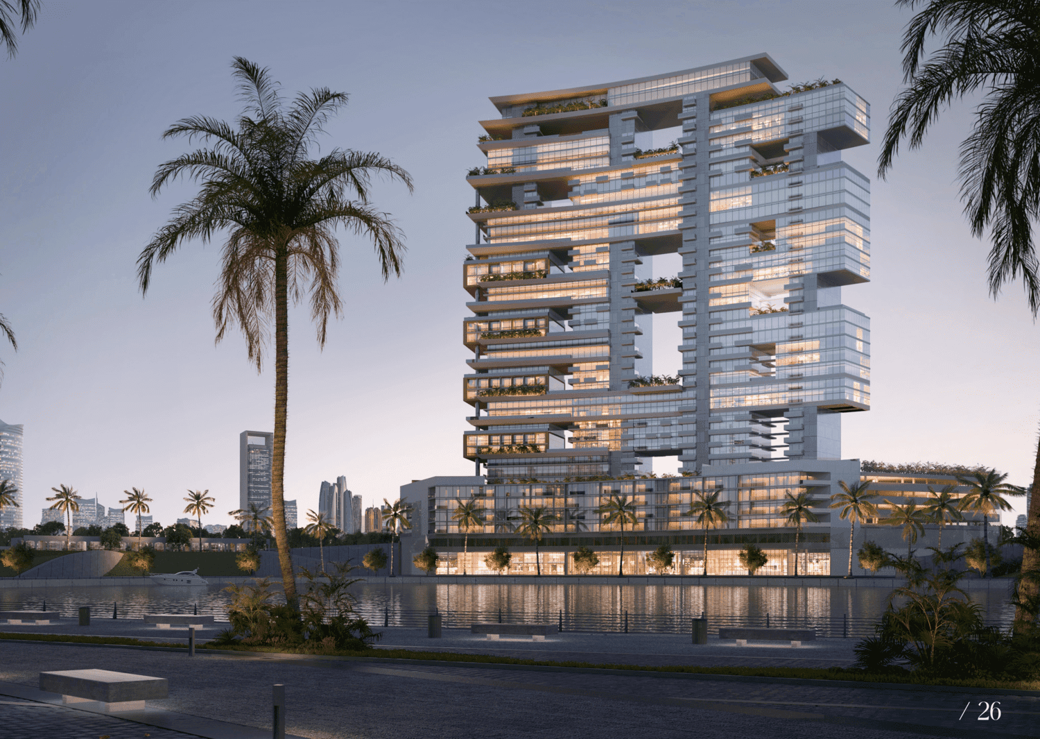 Radiant Marina Towers by Radiant, image 4 of 9. Render supplied by developer.