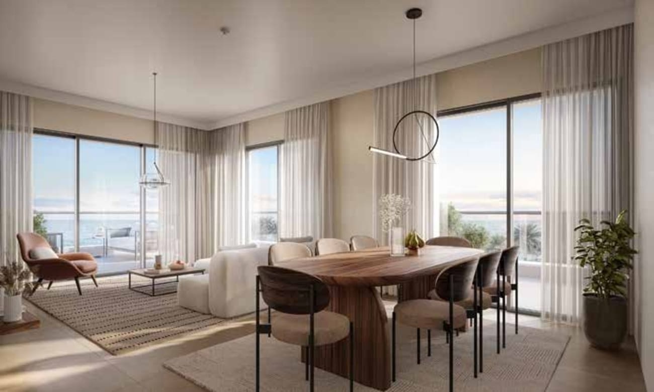 Citrine Residence by Eagle Hills, image 3 of 12. Render supplied by developer.