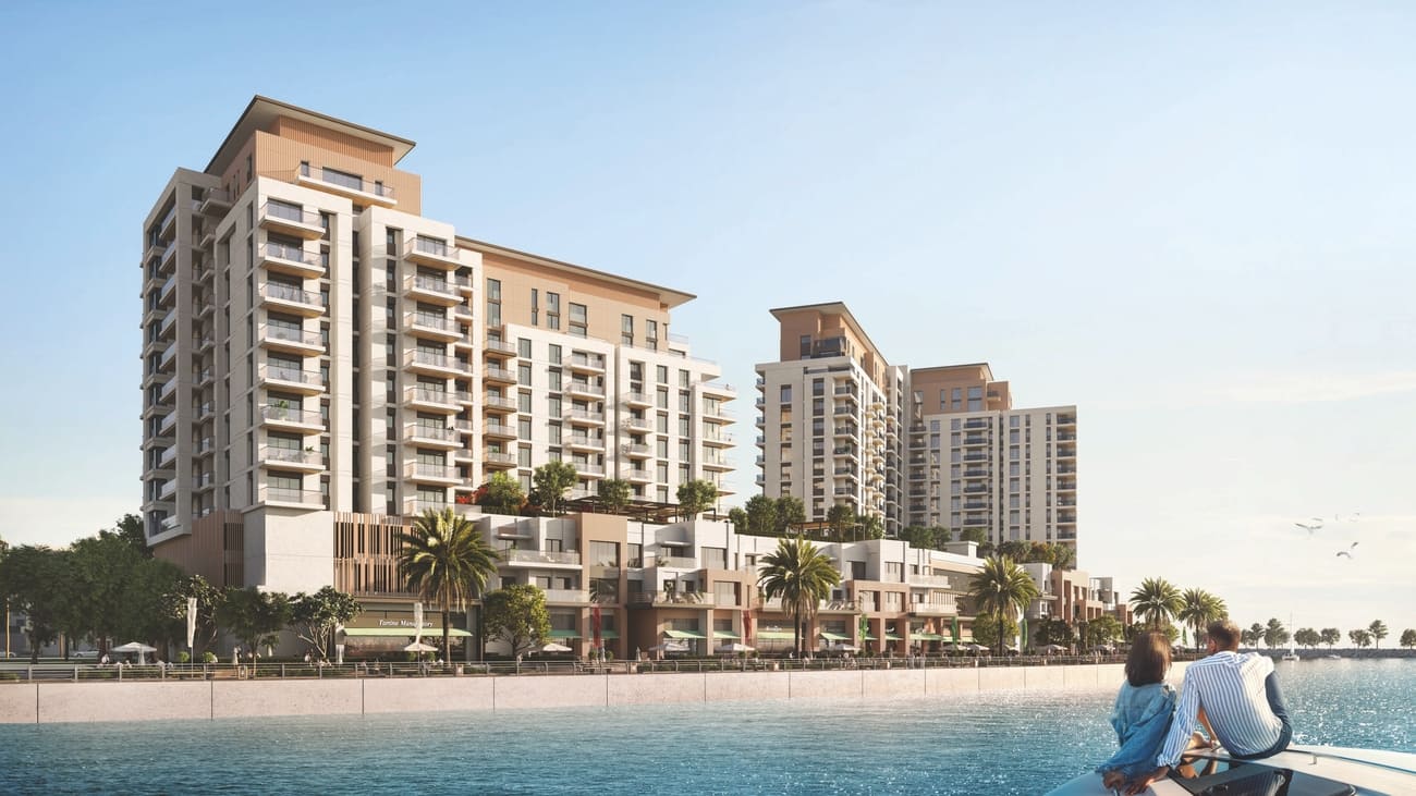 Citrine Residence by Eagle Hills in Al Khan, render supplied by developer