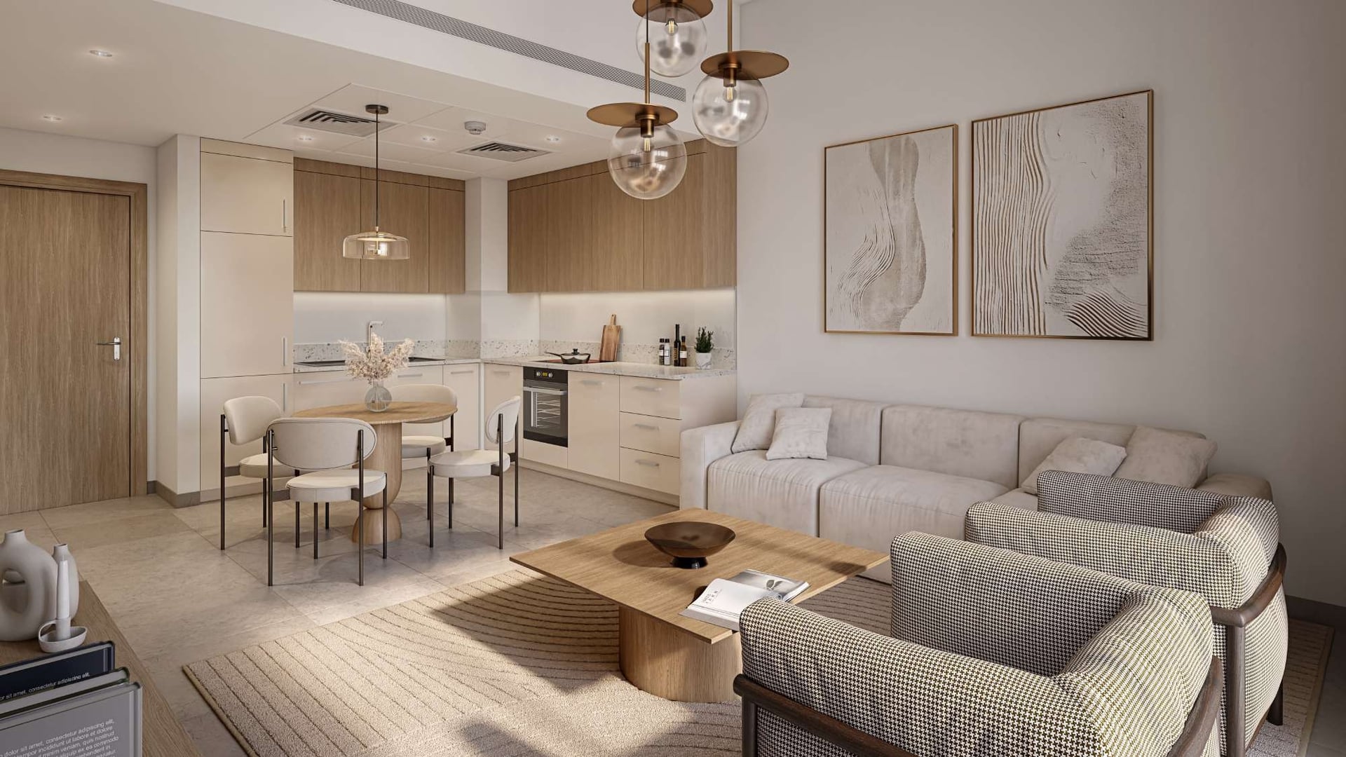 Citrine Residence by Eagle Hills, image 5 of 12. Render supplied by developer.