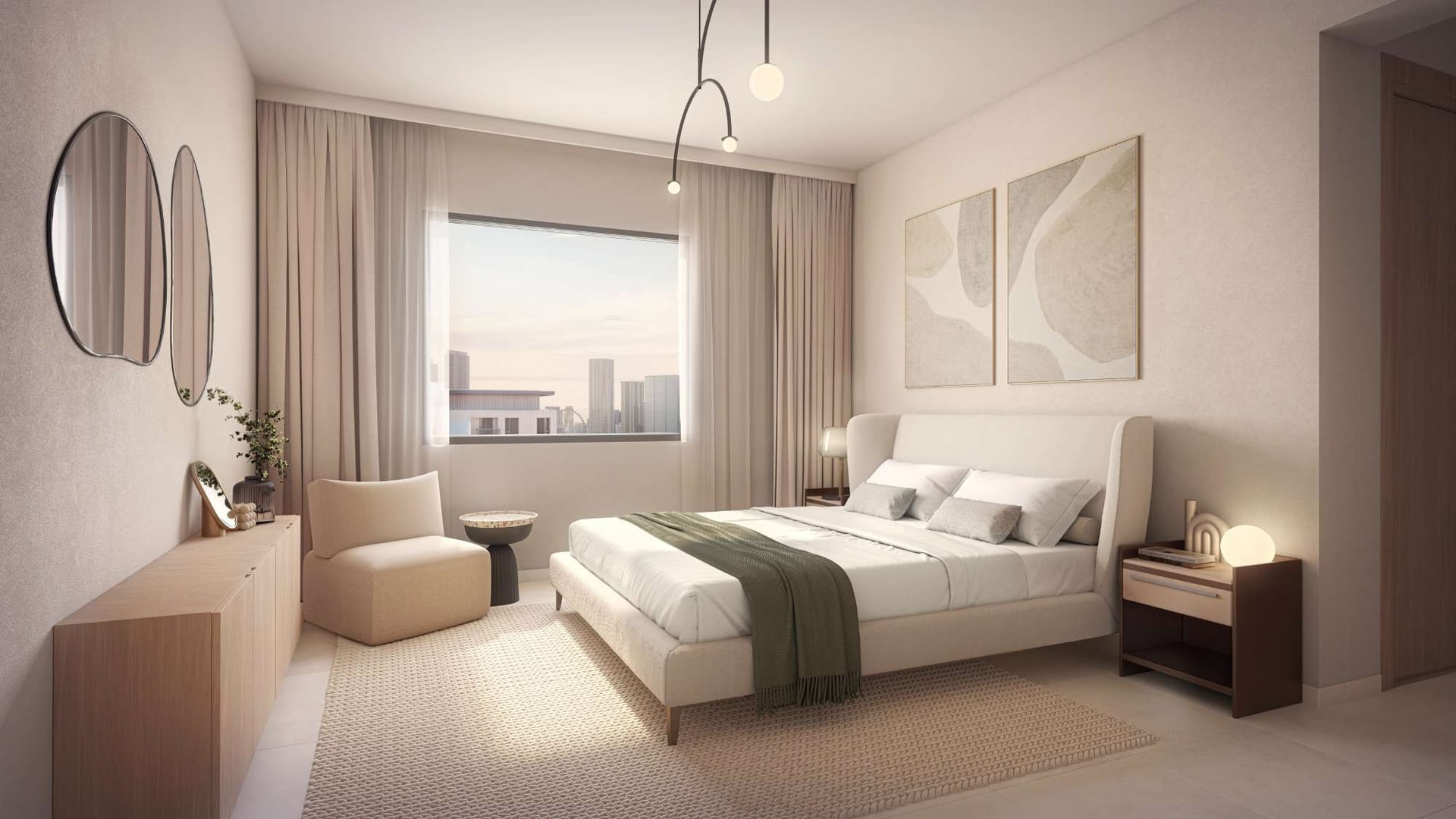 Citrine Residence by Eagle Hills, image 8 of 12. Render supplied by developer.