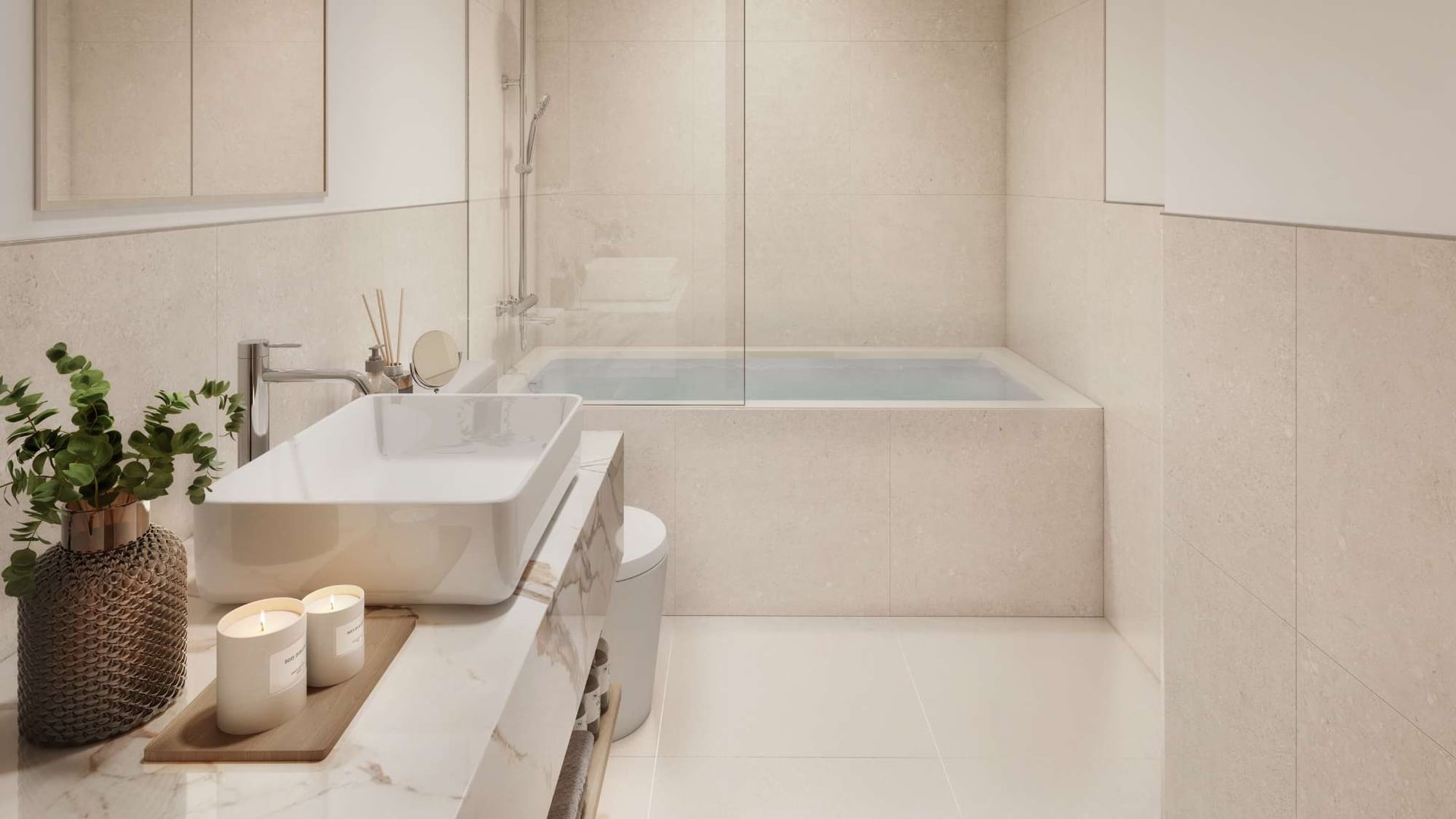 Citrine Residence by Eagle Hills, image 10 of 12. Render supplied by developer.