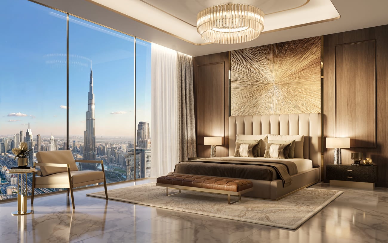 Trump International Hotel and Tower by Dar Global, image 13 of 15. Render supplied by developer.
