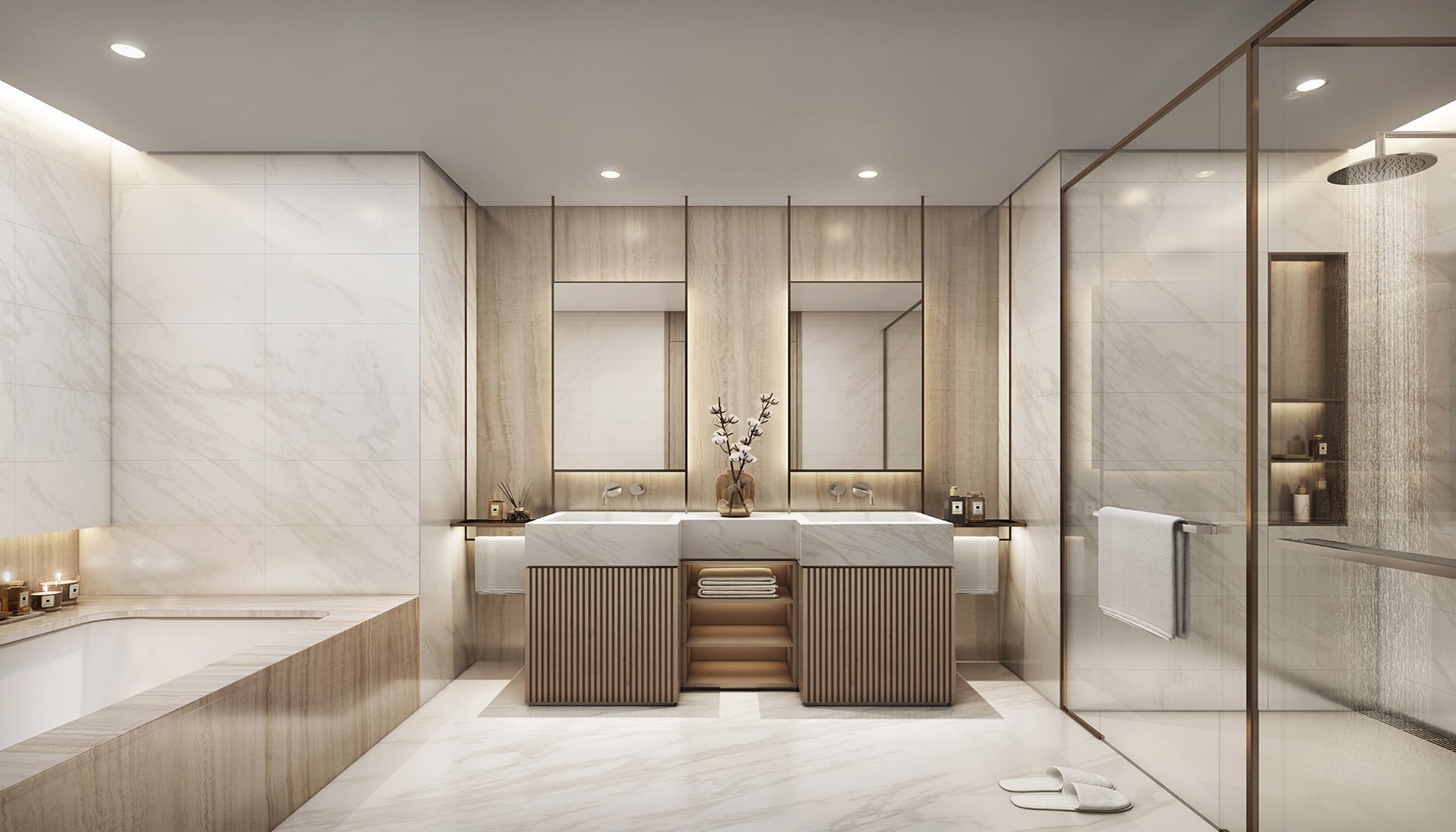 Palm Beach Towers by Nakheel, image 5 of 8. Render supplied by developer.