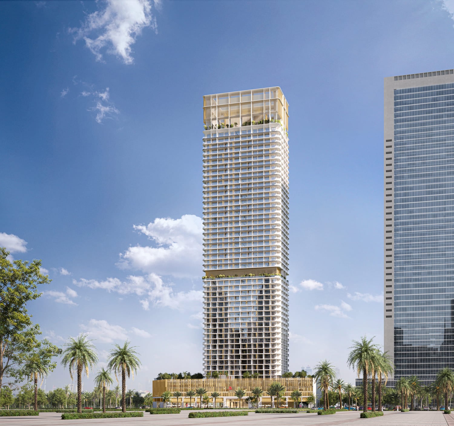Marriott Residences JLT by Saba Properties, image 1 of 9. Render supplied by developer.