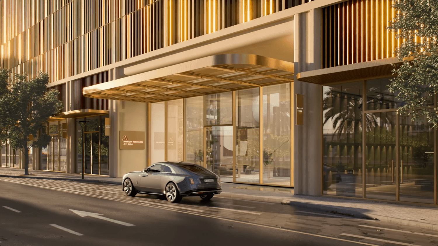 Marriott Residences JLT by Saba Properties, image 3 of 9. Render supplied by developer.
