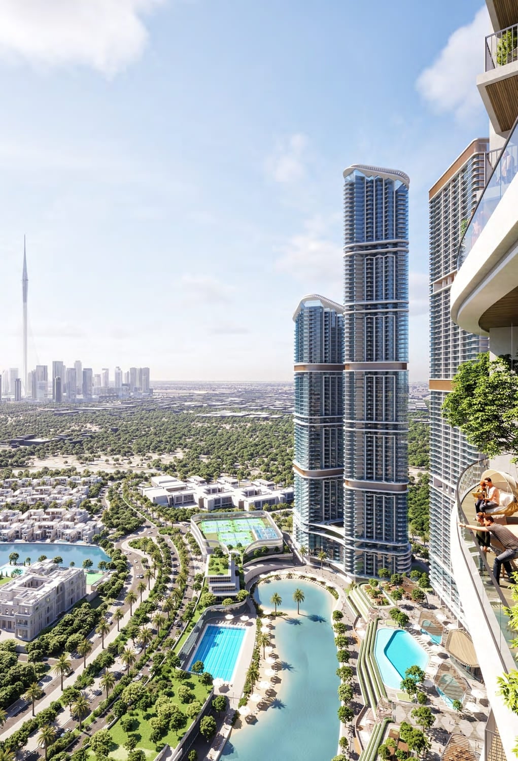 310 Riverside Crescent by Sobha, image 1 of 8. Render supplied by developer.