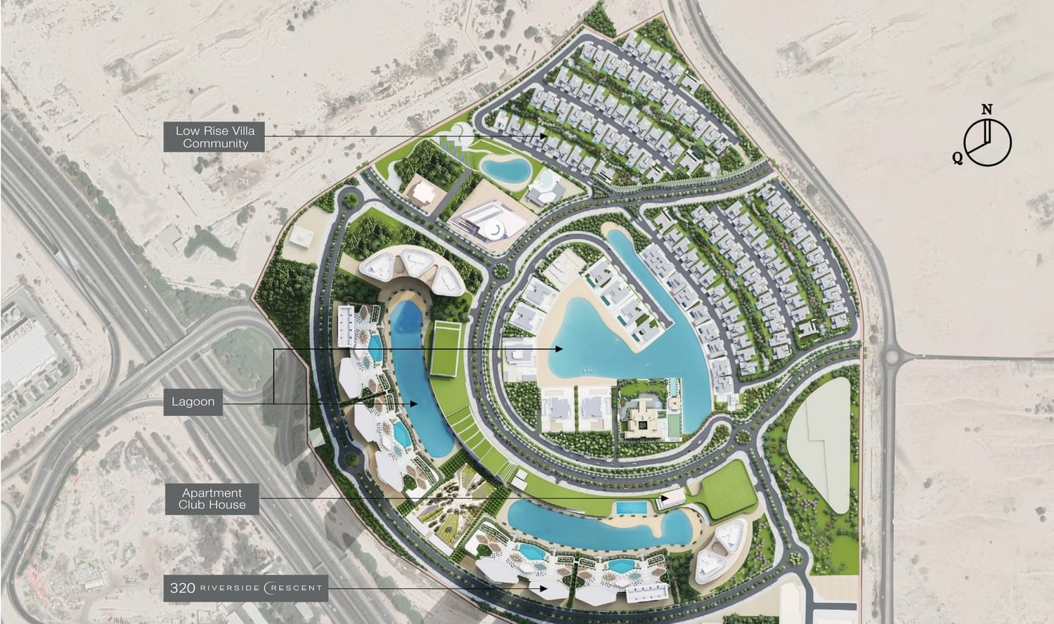 320 Riverside Crescent by Sobha, image 8 of 8. Render supplied by developer.