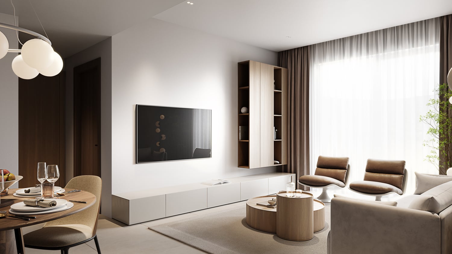 V1VID Tower by Object One, image 4 of 10. Render supplied by developer.