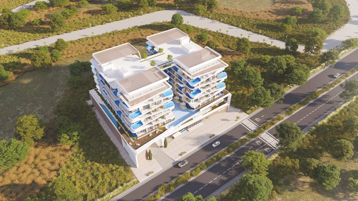 Ocean Pearl 1 and 2 by Samana, image 3 of 12. Render supplied by developer.