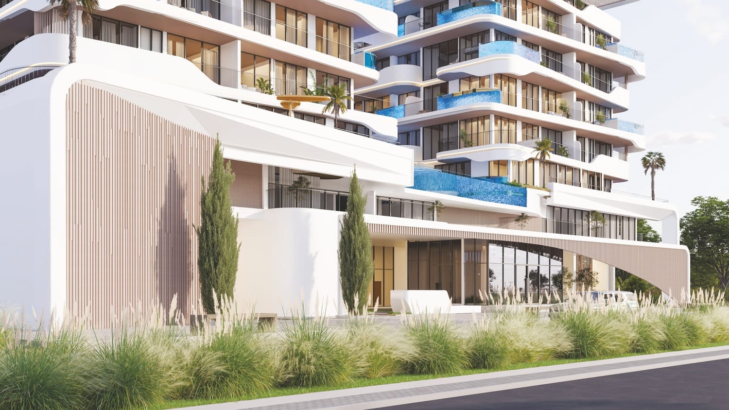 Ocean Pearl 1 and 2 by Samana, image 5 of 12. Render supplied by developer.
