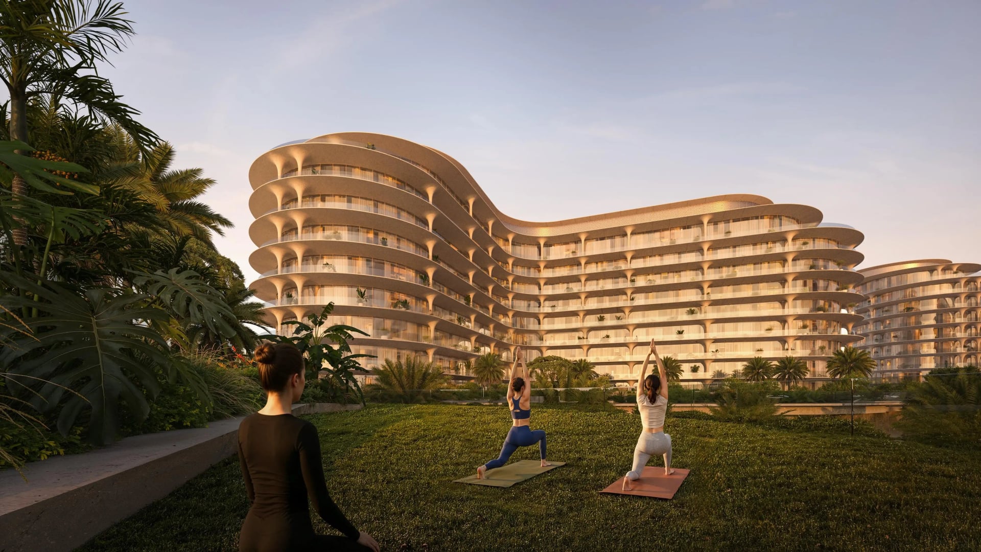 The Row Saadiyat by Aldar, image 2 of 9. Render supplied by developer.