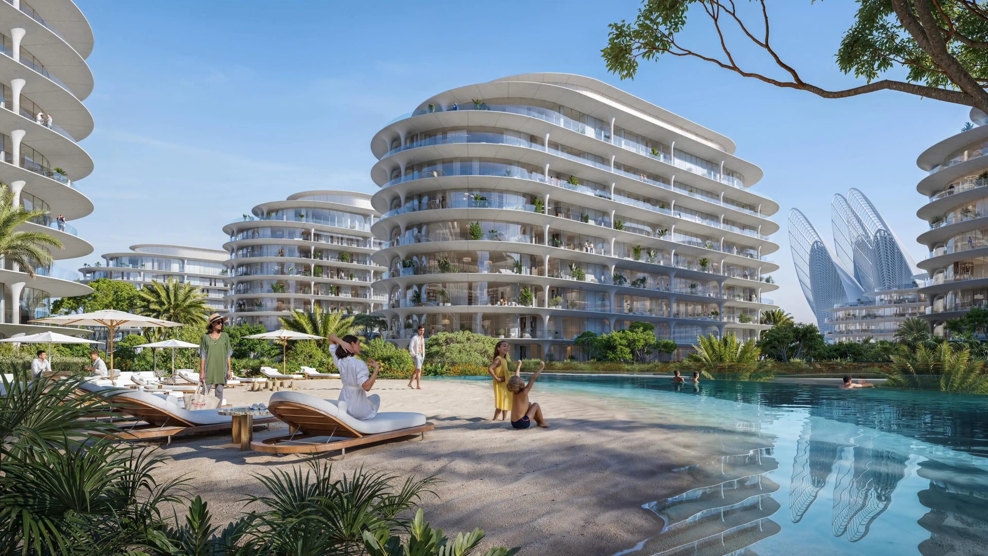 The Row Saadiyat by Aldar, image 4 of 9. Render supplied by developer.