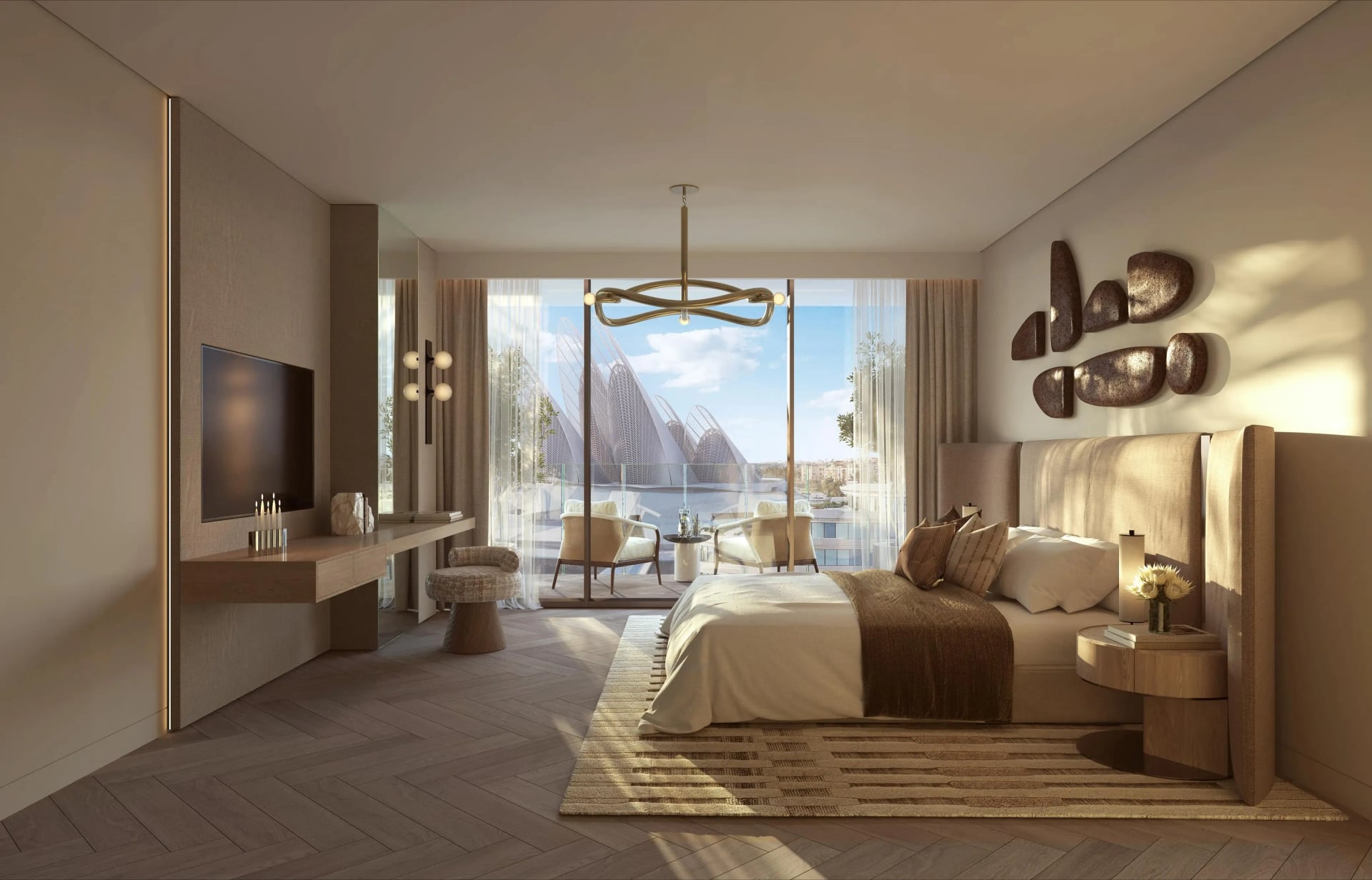 The Row Saadiyat by Aldar, image 5 of 9. Render supplied by developer.