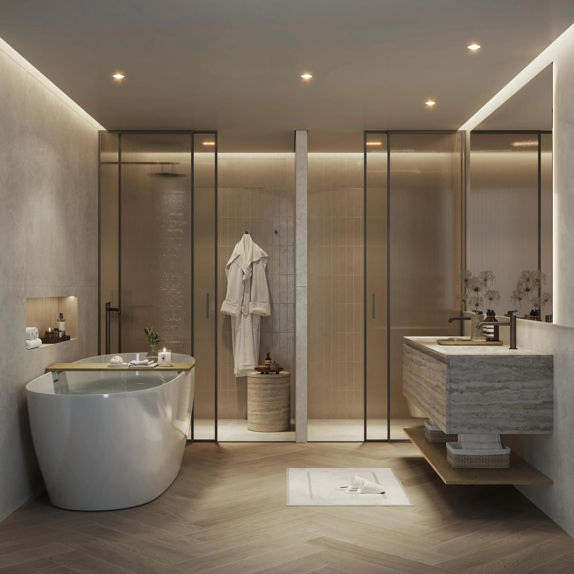 The Row Saadiyat by Aldar, image 6 of 9. Render supplied by developer.