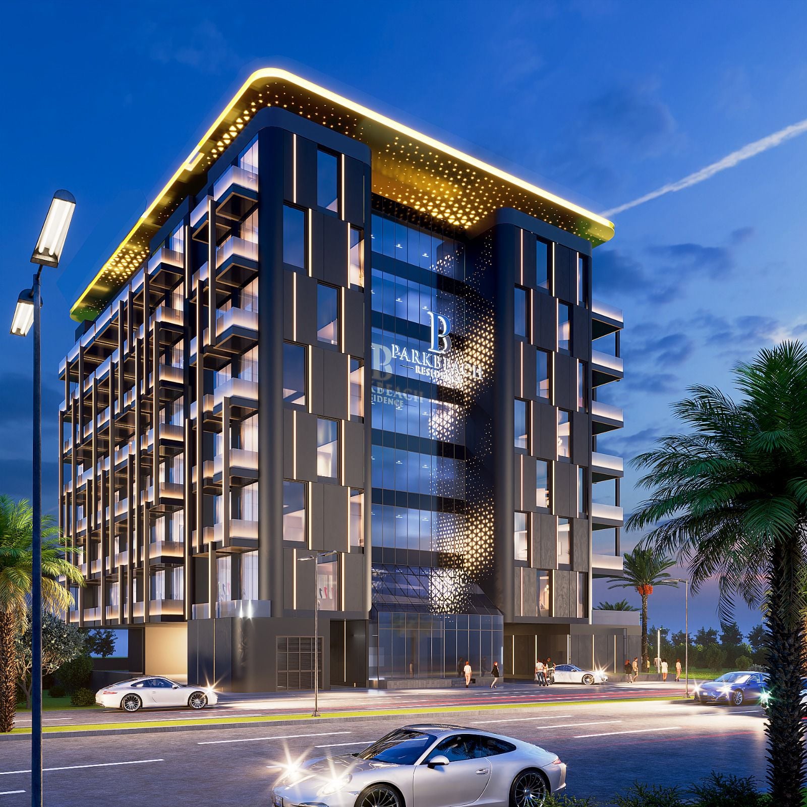 Park Beach Residence by Park Group, image 3 of 9. Render supplied by developer.