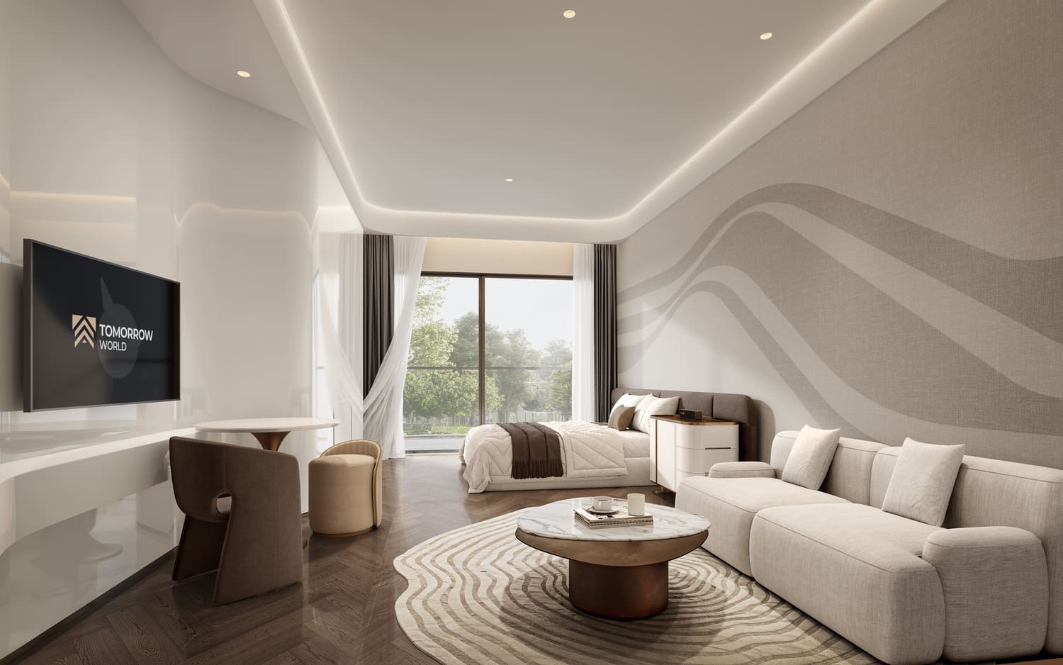 Tomorrow 166, image 3 of 13. Render supplied by developer.